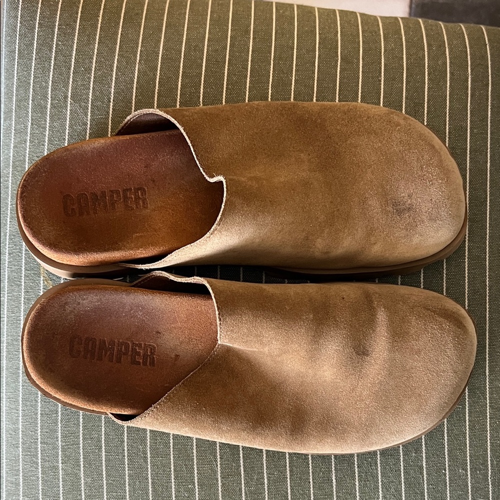 Camper Brutus brown leather sandals